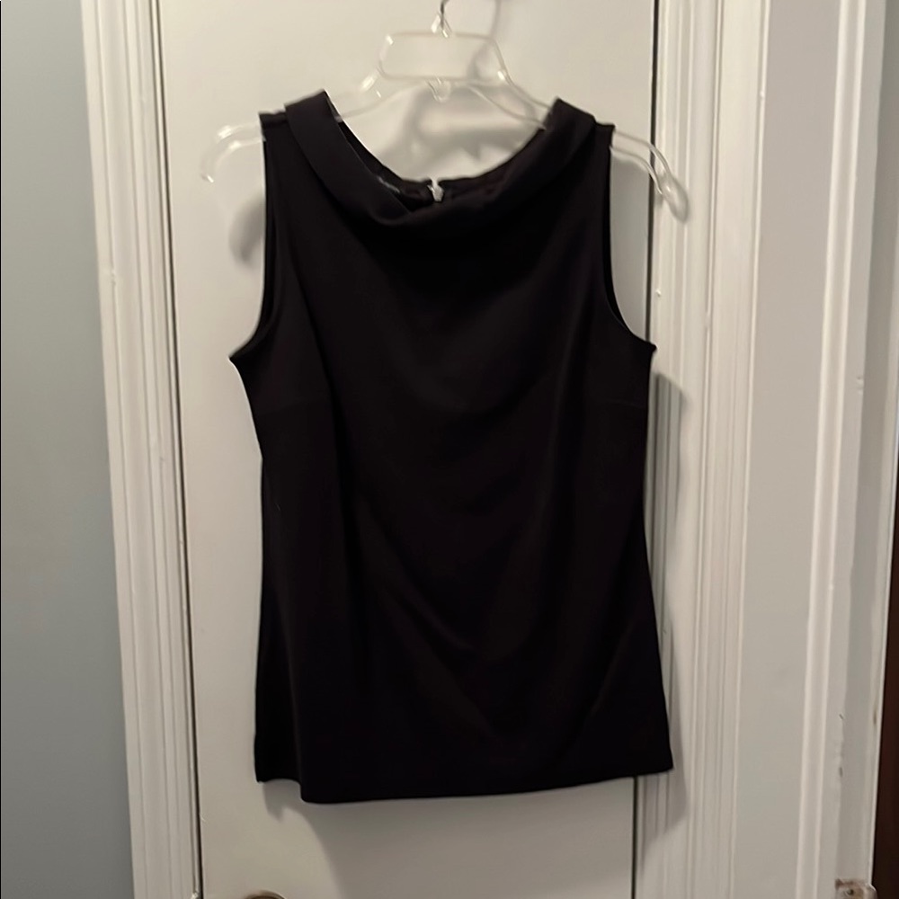 Talbots Black Sleeveless Tank Top